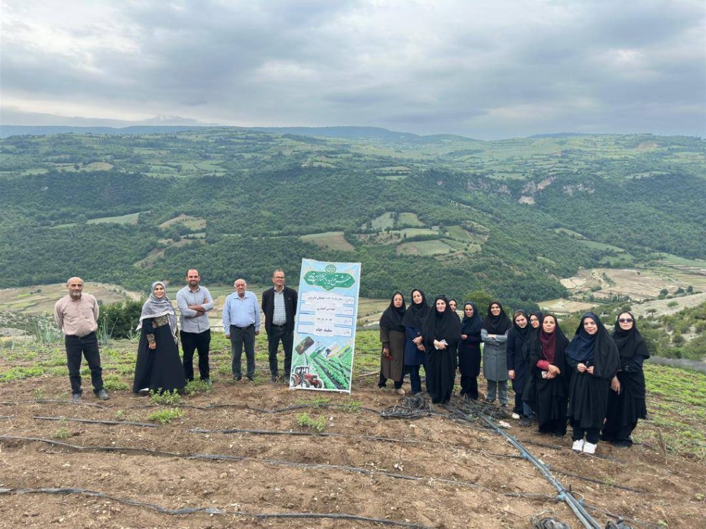 بازدید کارشناسان جهاد کشاورزی دامغان از شرکت بهدیس تجارت البرز